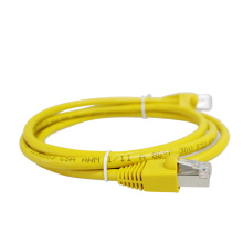 Cable de puente amarillo Cat5e cable de cable de remiendo utp